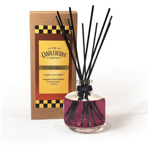 Pumpkin Praline Waffles™ 6.25 oz Fragranced Reed Diffuser - The Candleberry® Candle Company - 6.25 oz Fragranced Reed Diffuser - The Candleberry® Candle Company