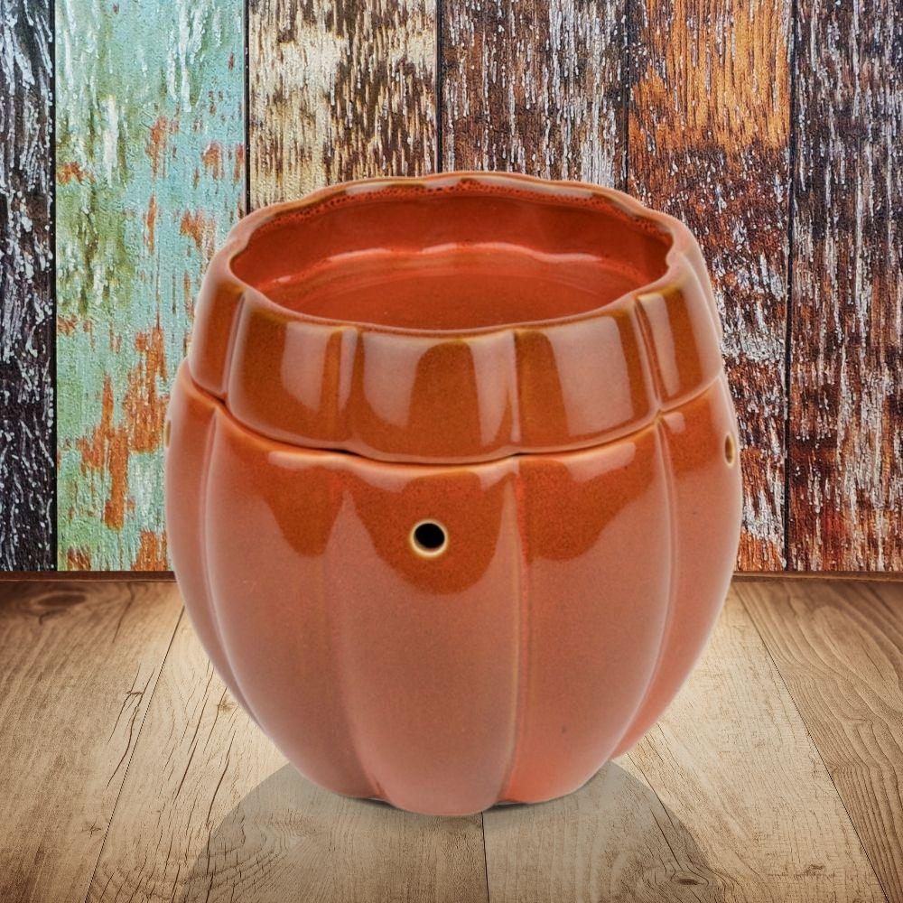 "Pumpkin" Wax Warmer, Including Safety Timer - The Candleberry® Candle Company - Warmer - The Candleberry Candle Company