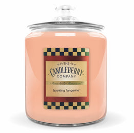 Reminiscent™ Sparkling Tangerine™, 4 - Wick, Cookie Jar Candle - The Candleberry® Candle Company - Cookie Jar Candle - The Candleberry Candle Company
