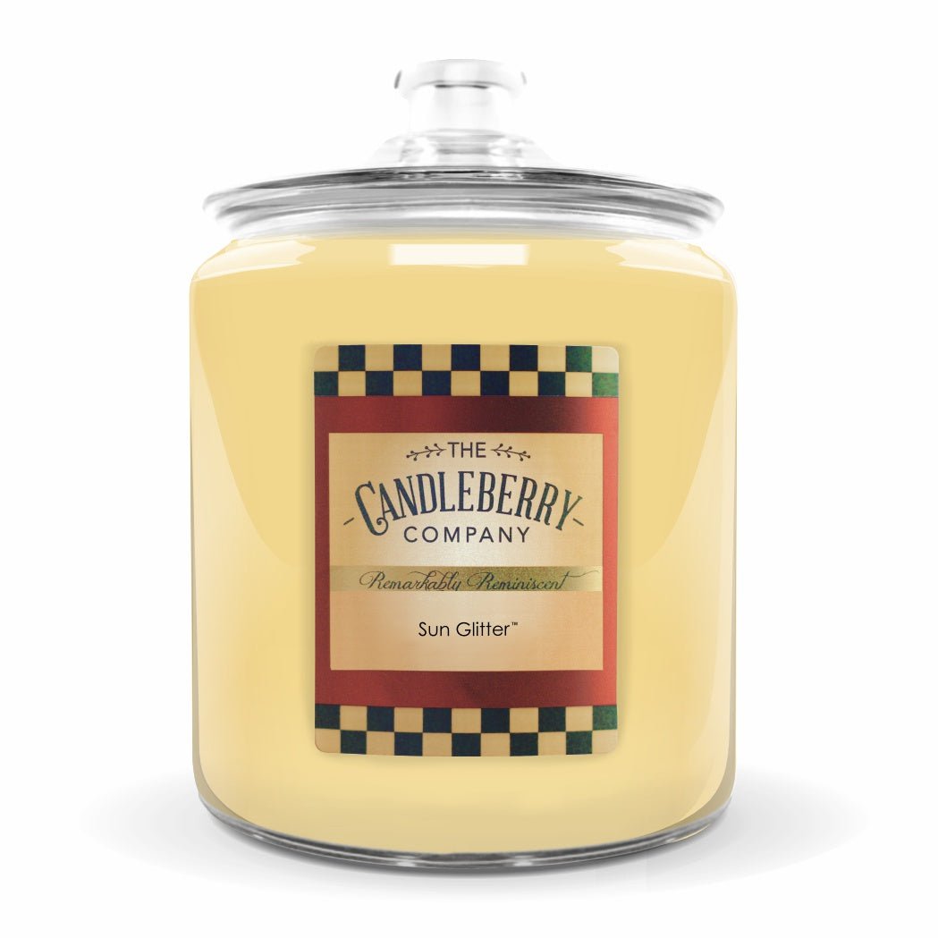 Reminiscent™ Sun Glitter™, 4 - Wick, Cookie Jar Candle - The Candleberry® Candle Company - Cookie Jar Candle - The Candleberry Candle Company