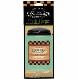 Sea Salt & Surf™- "Fresh Cargo", Scent for the Car (2-PACK) - The Candleberry® Candle Company - Fresh CarGo® Car Scent - The Candleberry Candle Company