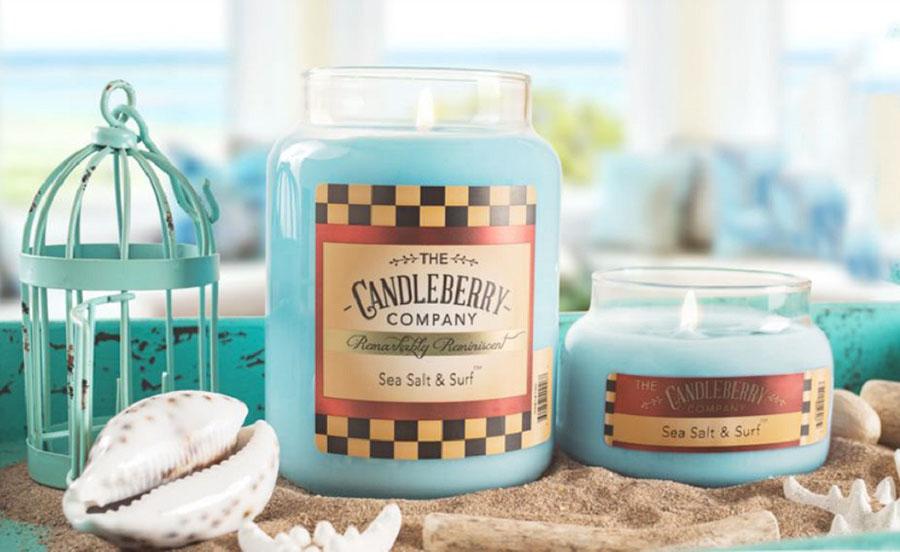 Sea Salt & Surf™, Large Jar Candle - The Candleberry® Candle Company - Large Jar Candle - The Candleberry Candle Company