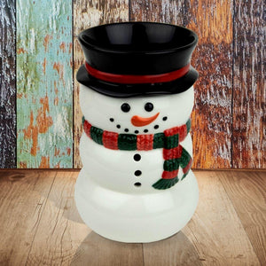 "Snowman" Wax Warmer, Including Safety Timer - The Candleberry® Candle Company - Warmer - The Candleberry Candle Company