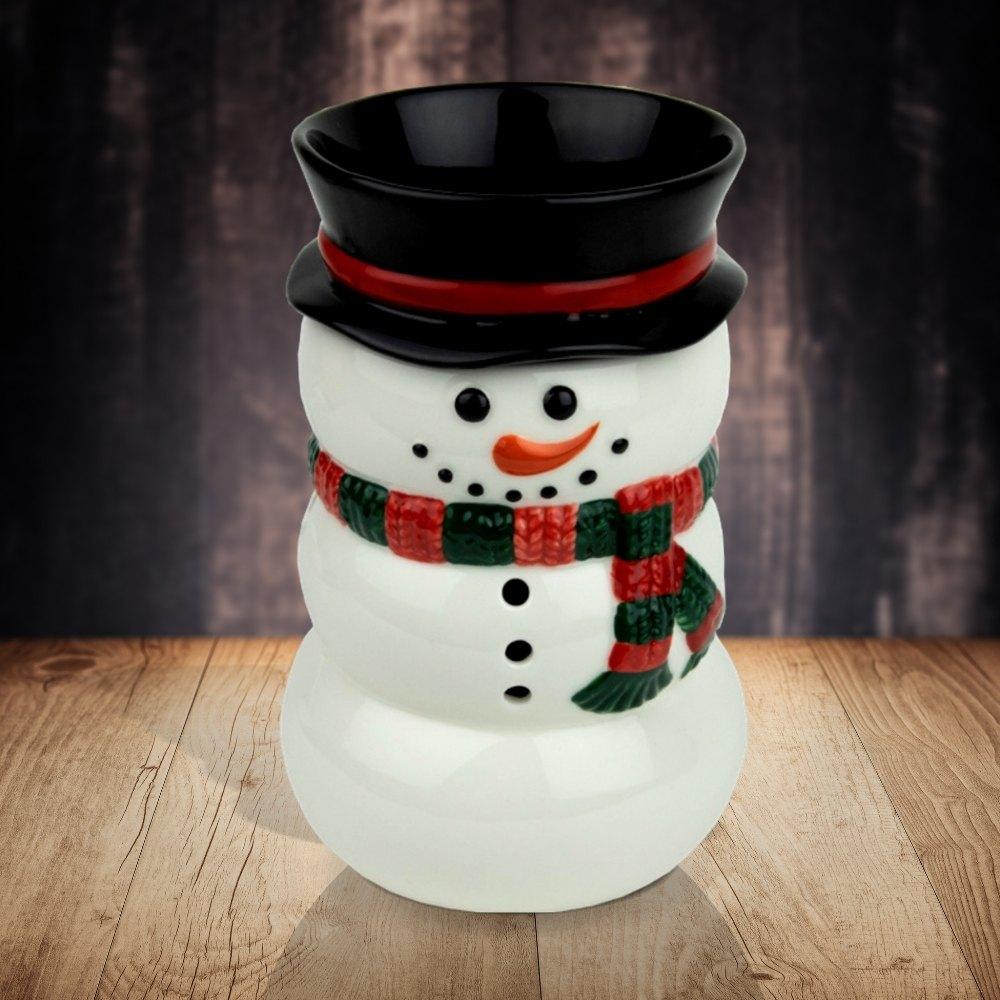 "Snowman" Wax Warmer, Including Safety Timer - The Candleberry® Candle Company - Warmer - The Candleberry Candle Company