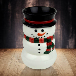 "Snowman" Wax Warmer, Including Safety Timer - The Candleberry® Candle Company - Warmer - The Candleberry Candle Company