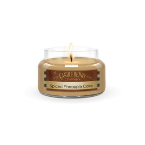 New - Spiced Pineapple Cake™, Small Jar Candle Candles The Candleberry Candle Company 