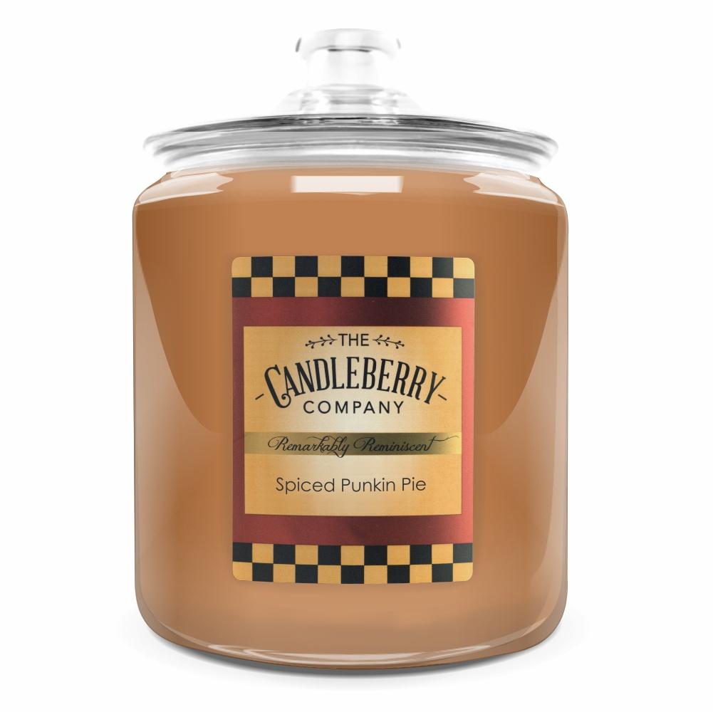 Spiced Punkin Pie™, 160 oz. Jar, Scented Candle 160 oz. Cookie Jar Candle The Candleberry Candle Company 
