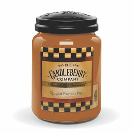 Spiced Punkin Pie™, Large Jar Candle - The Candleberry® Candle Company - Large Jar Candle - The Candleberry Candle Company