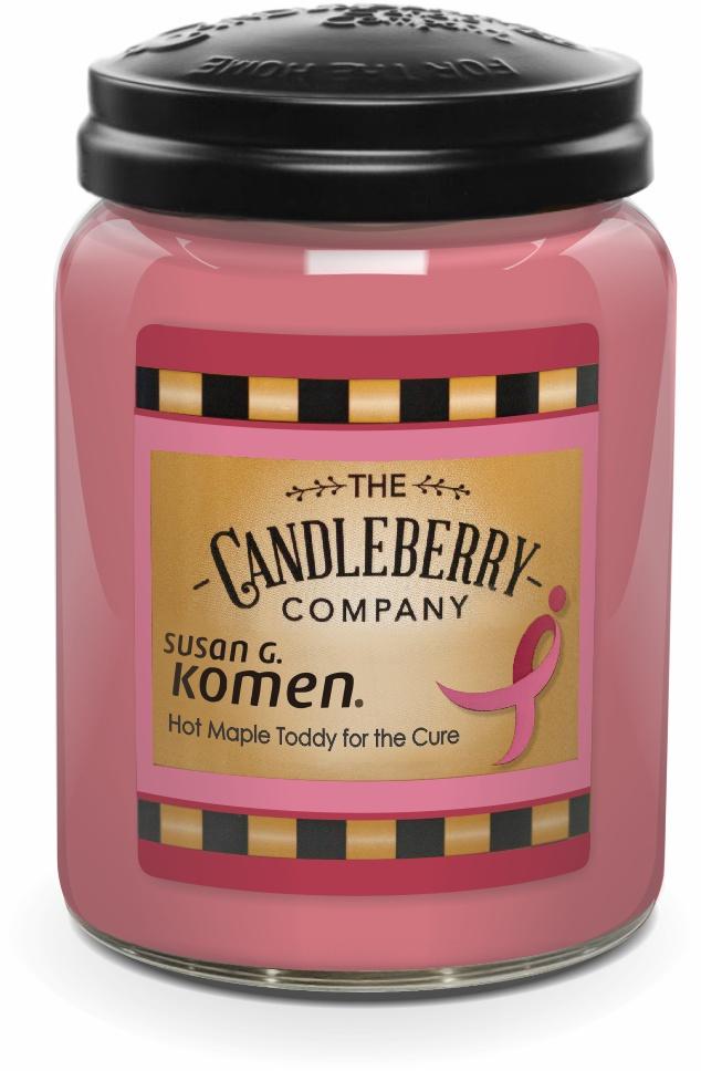 Susan G. Komen, Large Jar Candle - The Candleberry® Candle Company