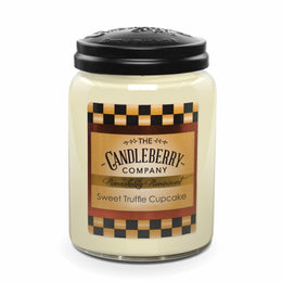 Sweet Truffle Cupcake™, Large Jar Candle - The Candleberry® Candle Company - Large Jar Candle - The Candleberry Candle Company