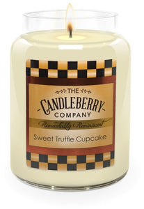 Sweet Truffle Cupcake™, Large Jar Candle - The Candleberry® Candle Company - Large Jar Candle - The Candleberry Candle Company