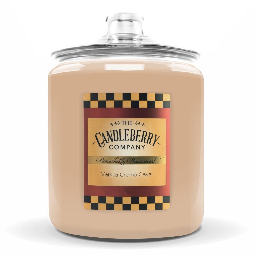 Vanilla Crumb Cake™, 4 - Wick, Cookie Jar Candle - The Candleberry® Candle Company - Cookie Jar Candle - The Candleberry Candle Company