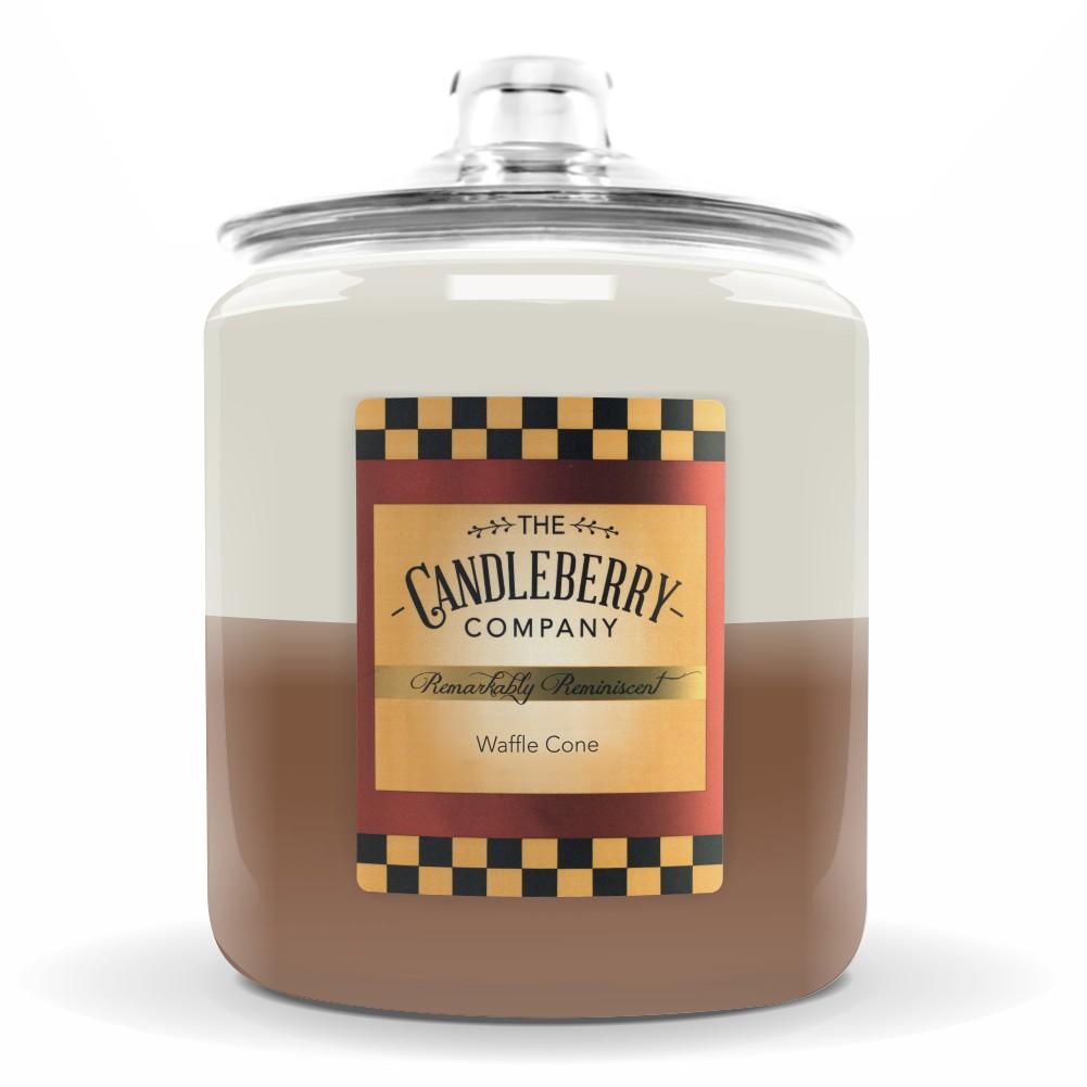 Waffle Cone™, 4 - Wick, Cookie Jar Candle - The Candleberry® Candle Company - Cookie Jar Candle - The Candleberry Candle Company