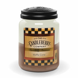Waffle Cone™, Large Jar Candle - The Candleberry® Candle Company - Large Jar Candle - The Candleberry Candle Company