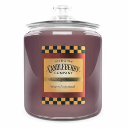 Warm Patchouli™, 160 oz. Jar, Scented Candle 160 oz. Cookie Jar Candle The Candleberry® Candle Company 