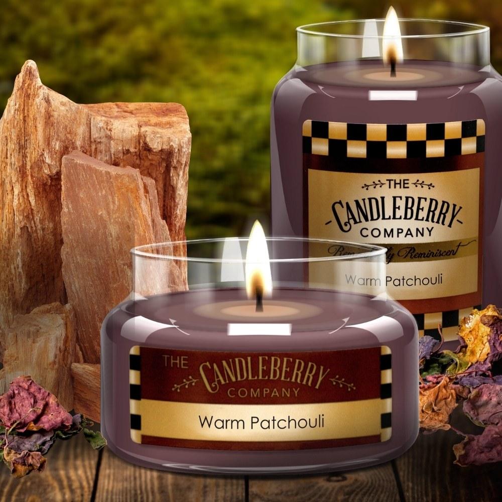 Warm Patchouli™, 26 oz. Jar, Scented Candle 26 oz. Large Jar Candle The Candleberry® Candle Company 